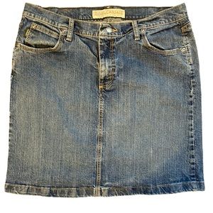Cabela’s Casuals 5-Pocket Denim Jean Skirt | Blue | Size 12 AVR